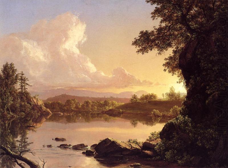 Scene on the Catskill Creek, Frederic Edwin Church